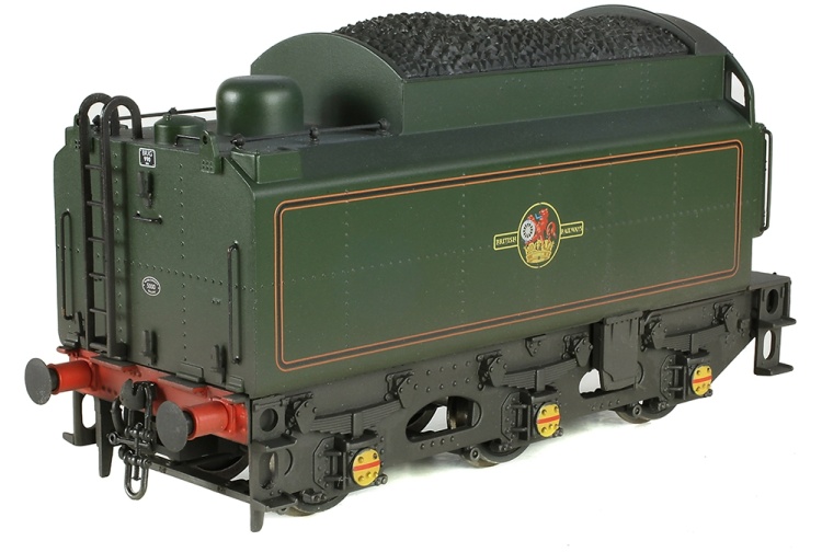 Bachmann Branchline 32-511 BR Standard 5MT BR1G Tender 73051 BR Lined Green (Late Crest) Weathered Tender
