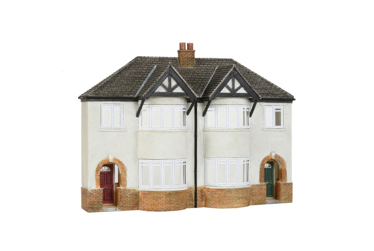 Bachmann Scenecraft 44-0206 Low Relief 1930s Semi Detached Houses