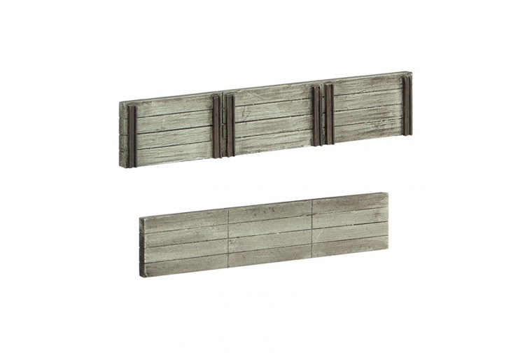 Bachmann Scenecraft 44-0509 Wood Sleeper Retaining Walls