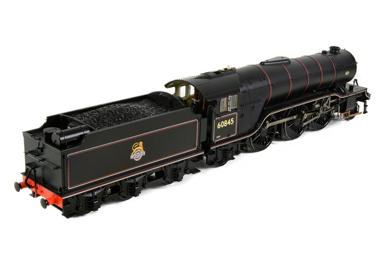 Bachmann Branchline 35-201 LNER V2 60845 BR Lined Black (Early Emblem) top view
