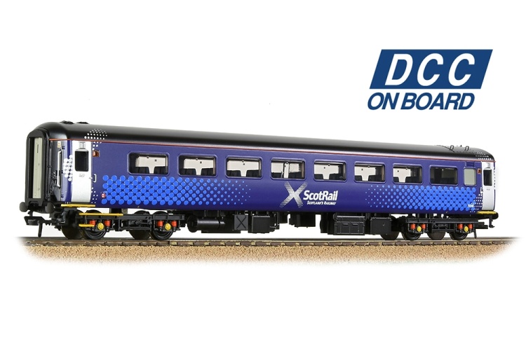 Bachmann Branchline 39-680dc DCC Installed BR Mk2F TSO Tourist Second Open ScotRail Saltire