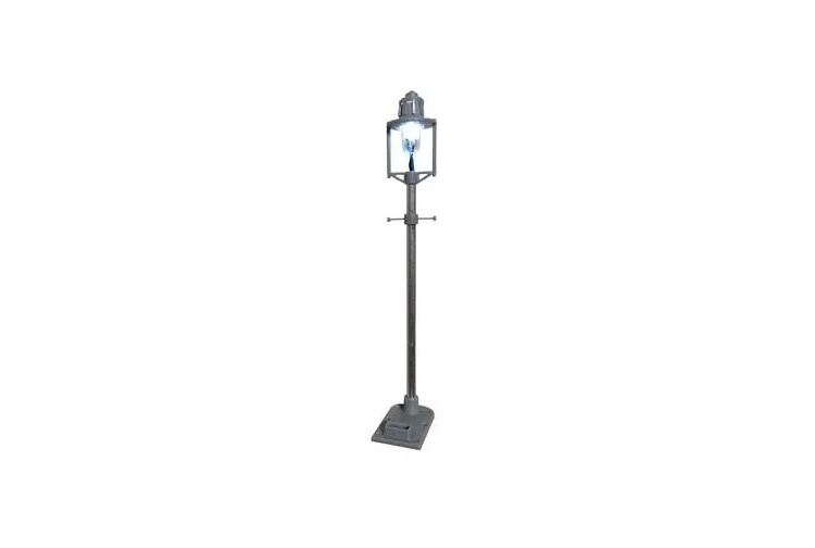 Berko BL26 OO Scale Yard Gas Lamp Yellow With Working LED