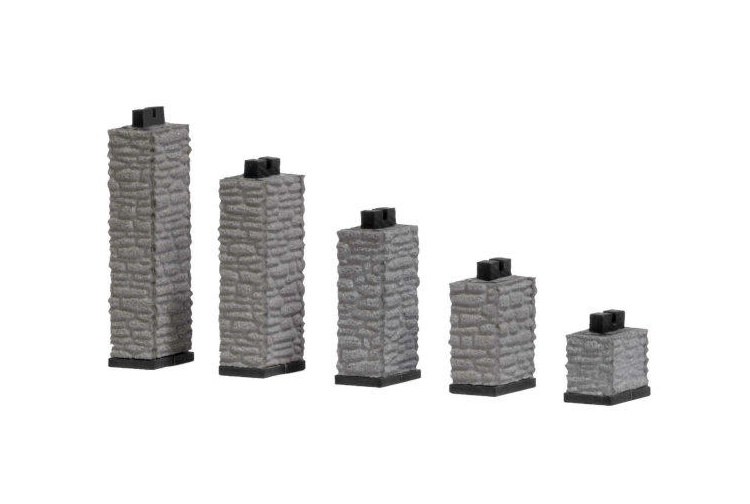 Busch 12387 Bridge Ramp Pillars