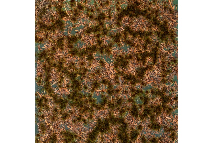 Busch 1314 Ground Cover - Moorlands grass on transparent plastic film