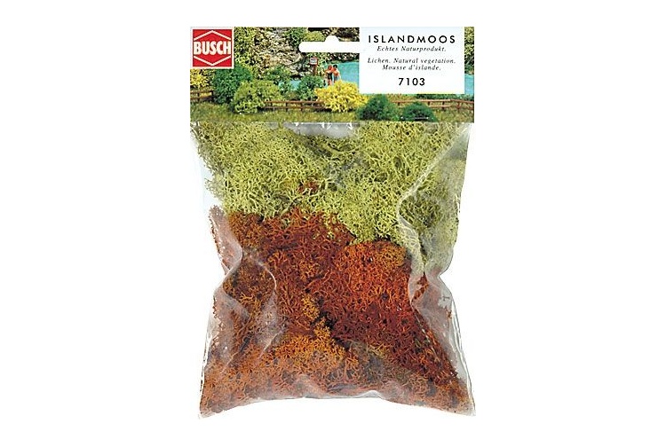 Busch 7103 Lichen Yellow & Brown