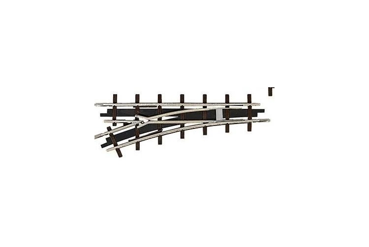 Busch 12341 H0f Narrow Gauge Left Turnout for Feldbahn Model Railways