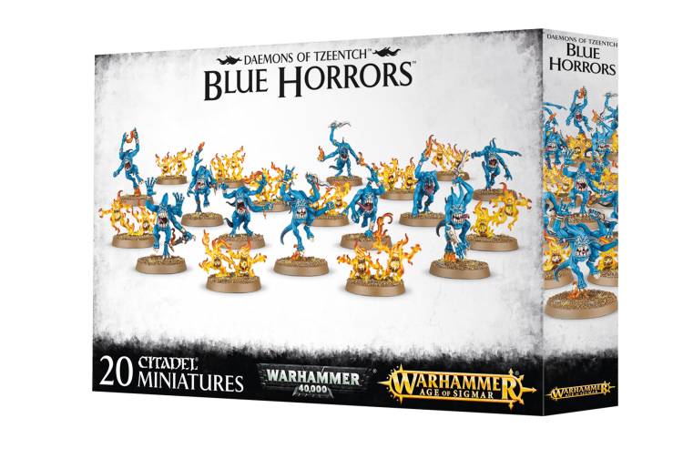 Warhammer 97-30 Daemons of Tzeentch Blue Horrors