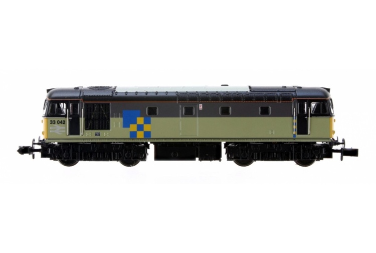 Dapol 2D-001-007D Class 33/0 33042 Triple Grey Construction Sector With DCC Side