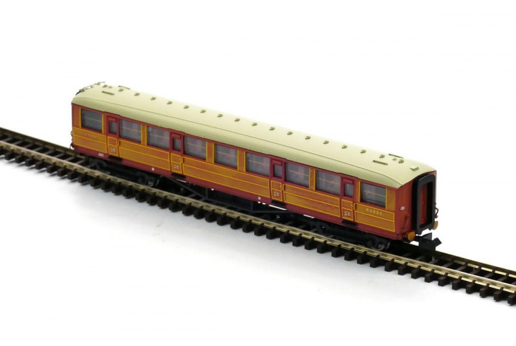 Dapol 2P-011-010 Gresley LNER Teak 3rd Class Coach 60634 Rear Left
