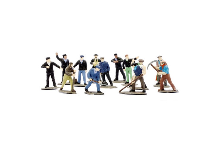 Dapol C002 Railway Workmen (38) Painted