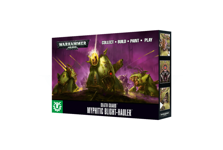 Warhammer 43-56 Easy to Build Death Guard Myphitic Blight-Hauler