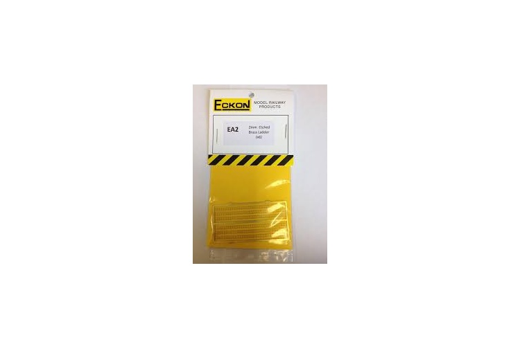 ECKON EA2 2mm Etched Brass Ladder (pack of 6) Package