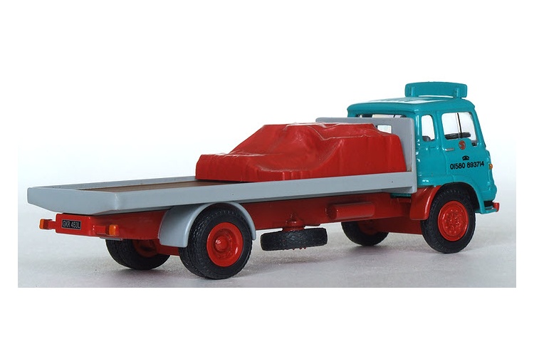 EFE 23405 Bedford TK 2 Axle Short Rigid Flatbed Truck Back