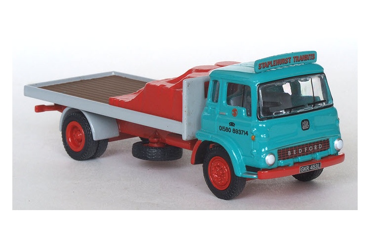 EFE 23405 Bedford TK 2 Axle Short Rigid Flatbed Truck Right Side