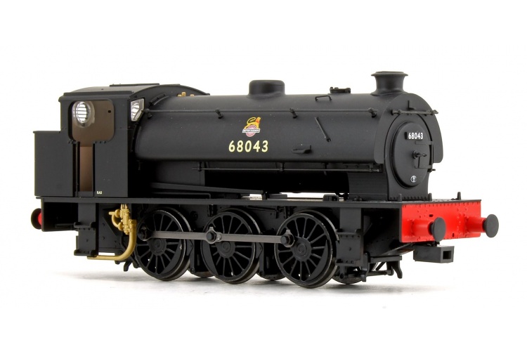 EFE Rail E85002 J94 Saddle Tank 68043 BR Black (Early Emblem) Front Right