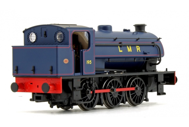 EFE Rail E85005 J94 Saddle Tank 195 Longmoor Military Railway Lined Blue Rear Right