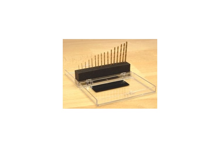 Expo Tools 11532 16pc HSS Titanium Coated Twist Drill Set
