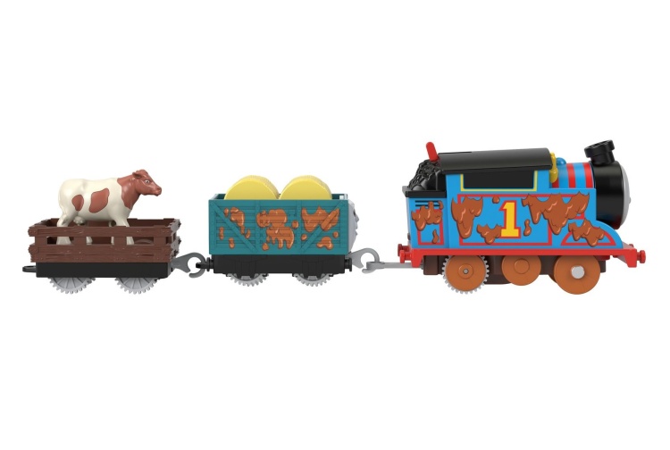 Fisher Price HDY73 Thomas & Friends Motorised Muddy Thomas Right Side