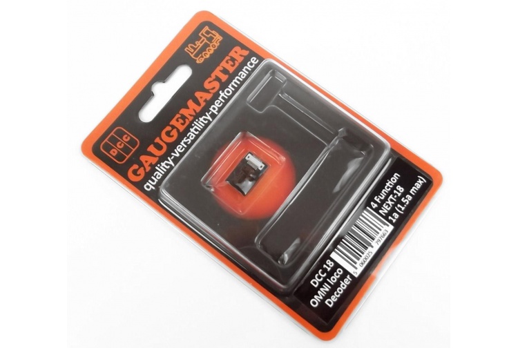 Gaugemaster DCC18 Omni Next18 Decoder Package