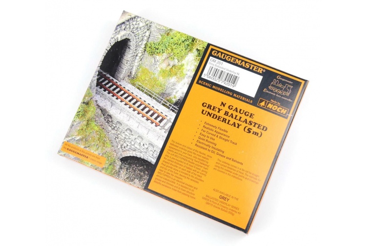 Gaugemaster GM201 Grey Ballasted Underlay Package