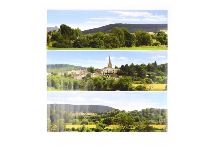 Gaugemaster GM758 Pretty British Town Small Backscene