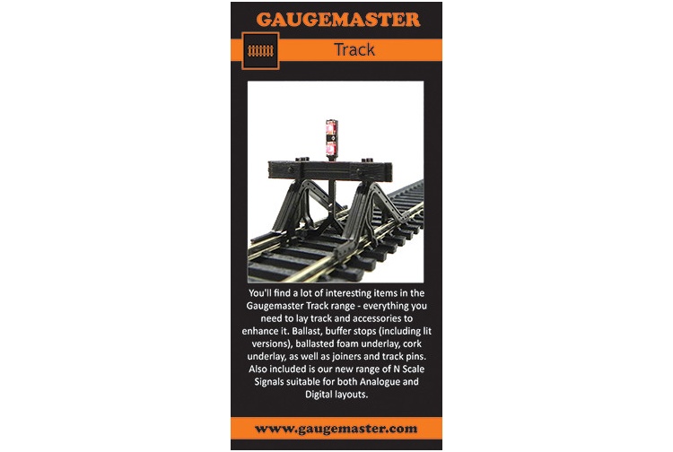 Gaugemaster GM9962 Track Leaflet