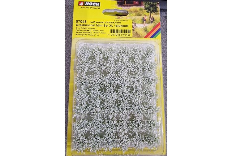 gaugemaster-noch-07045-grass-tufts-xl-blooming-white
