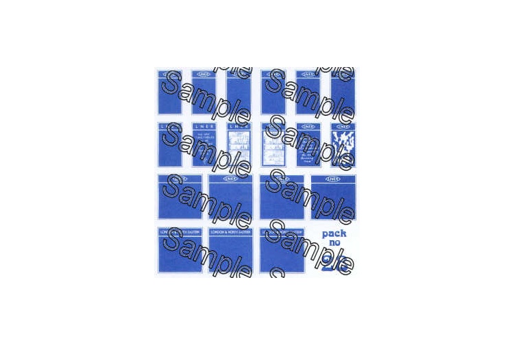 Gaugemaster Tiny Signs TSOO28 LNER Poster Boards