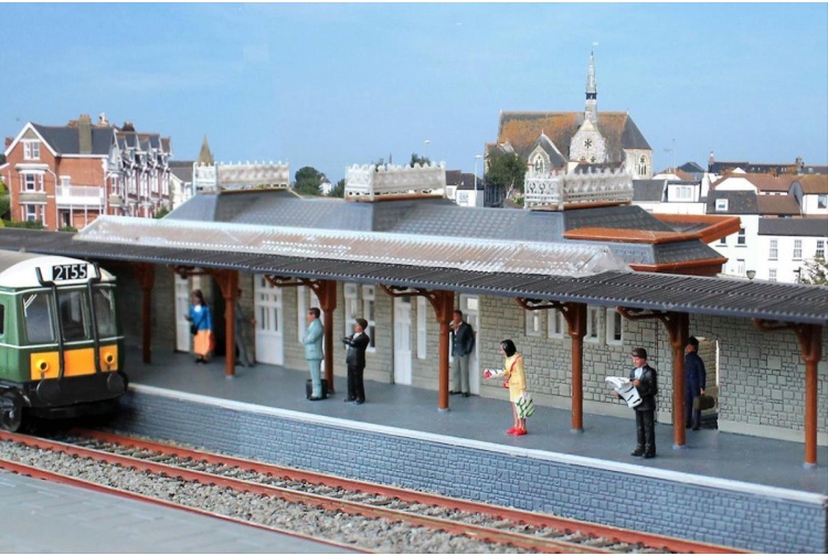 Gaugemaster GM480 Teignmouth Station OO Gauge Plastic Kit