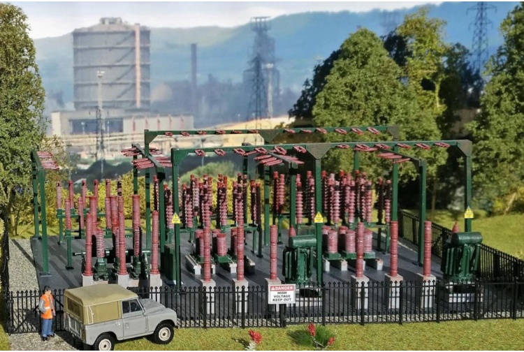 Gaugemaster GM487 Fordhampton Electricity Substation OO Scale Plastic Kit