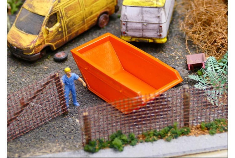 Gaugemaster GM492 OO Scale Builders Skips (Pack of 2)