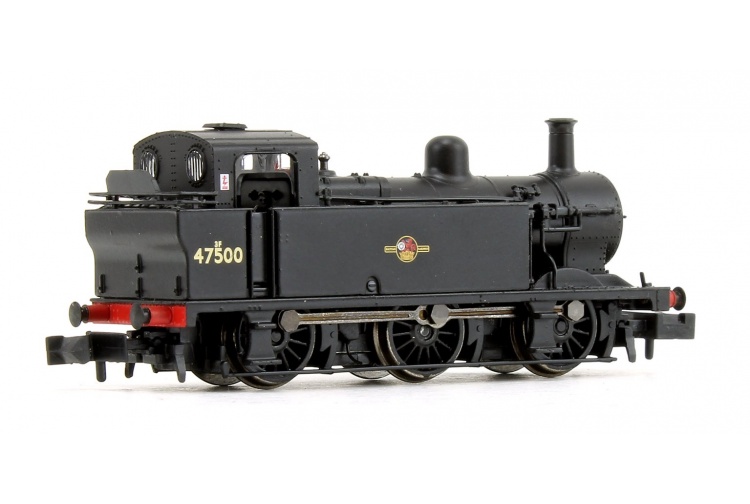 Graham Farish 372-212A LMS 3F Jinty Tank 47500 BR Black (Late Crest) Rear Right