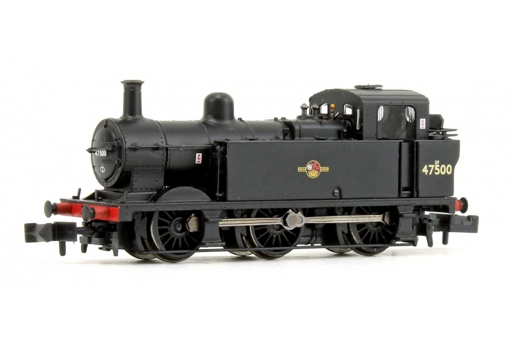 Graham Farish 372-212A LMS 3F Jinty Tank 47500 BR Black (Late Crest)
