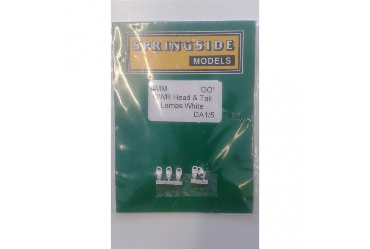 Springside DA1 GWR Head & Tail Lamps White