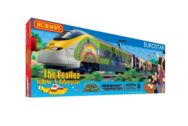 Hornby R1253M Eurostar Yellow Submarine Train Set Package
