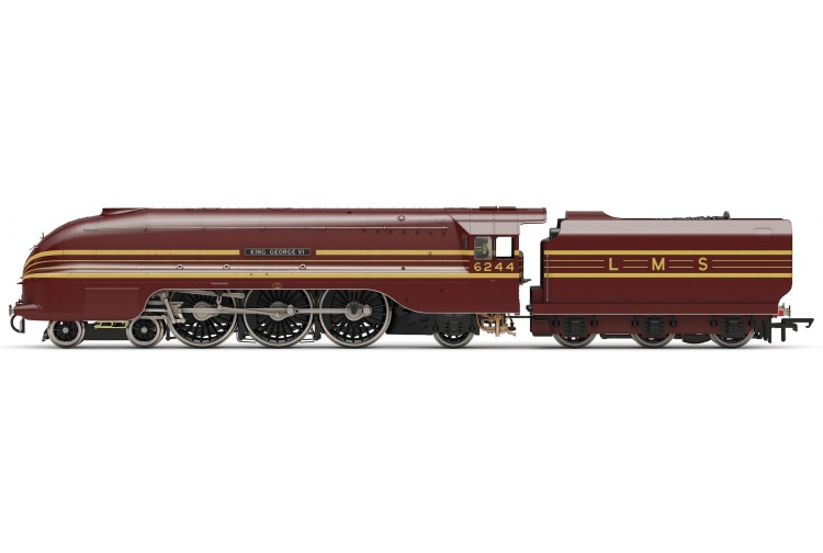 Hornby R3639 LMS Streamlined Princess Coronation Class 'King George VI'