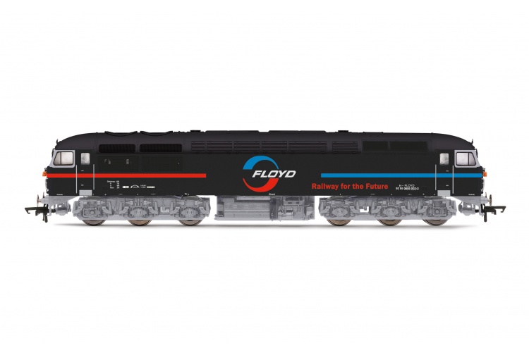 Hornby R3888 Floyd Zrt Class 56 Co-Co 659 002 ex-56115 The Euro Connection