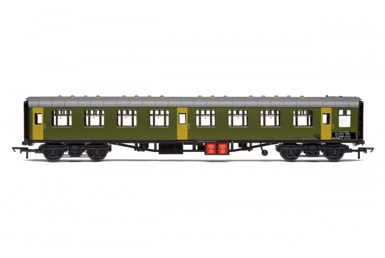 Hornby R40007 BR Departmental Ex-Mk1 SK Ballast Cleaner Train Staff Coach DB 975802