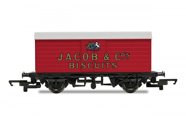 Hornby R6991 'Retro' Wagons Three Pack United Dairies Tanker Jacob's Biscuits Palethorpes Jacobs Van