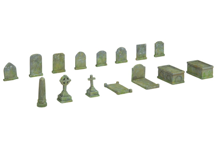 Hornby Skaledale R7297 Assorted Grave Stones & Monuments