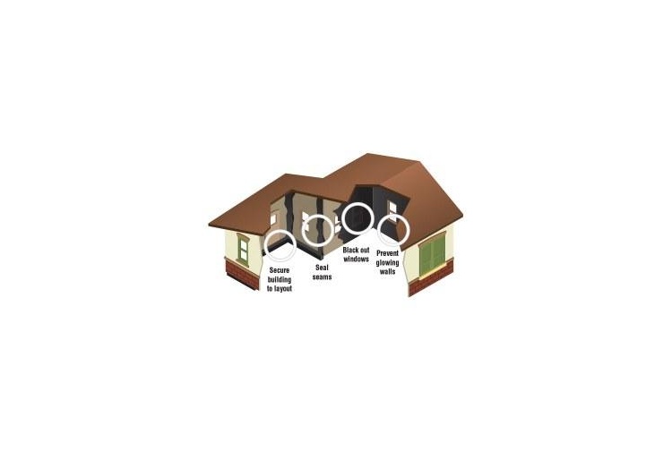 Woodland Scenics WJP5716 Light Block Kit For Just Plug Lighting System Box pic2