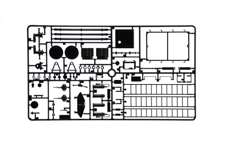 Italeri 3660 Land Rover Fire Truck Parts 1