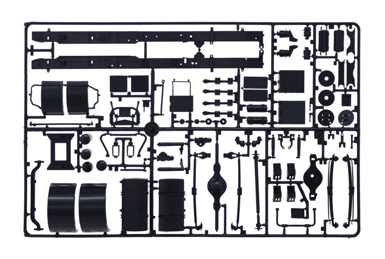 Italeri 3923 Volvo F16 Globetrotter 1:24 Scale Kit Sprue 2
