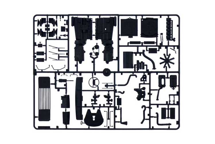 Italeri 3923 Volvo F16 Globetrotter 1:24 Scale Kit Sprue 3