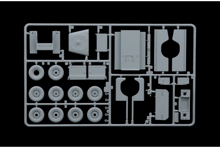 Italeri 6508 Land Rover 109" Long Wheel Base (LWB) Parts 4