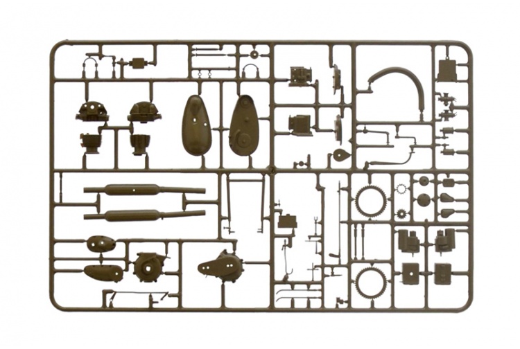 Italeri 7402 Triumph 3HW Parts 1