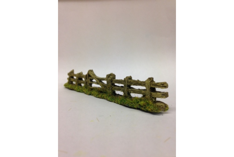Javis PF5 Old Weathered Grey Fence With Gate