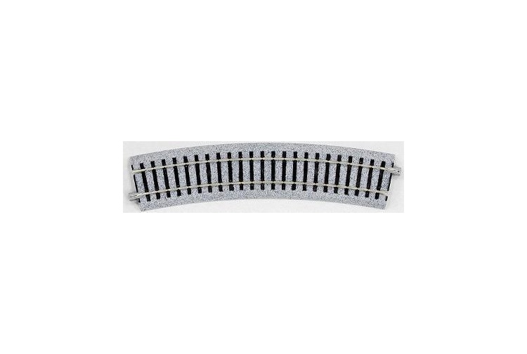 Kato 2-270 Unitrack (R490-22.5) Curved Track 22.5 Degree (pack of 4)