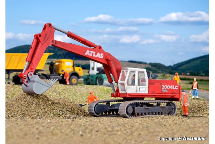 Kibri 11250 ATLAS Crawler Excavator 2004 LC Example Layout