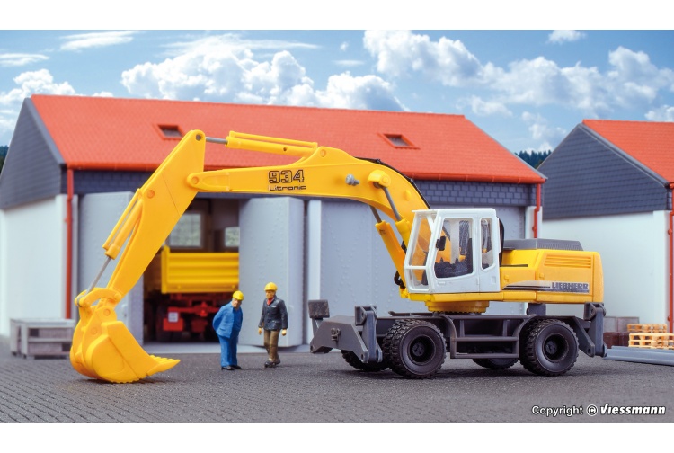 Kibri 11261 LIEBHERR 934 Litronic With Wheel Running Gear Example Layout